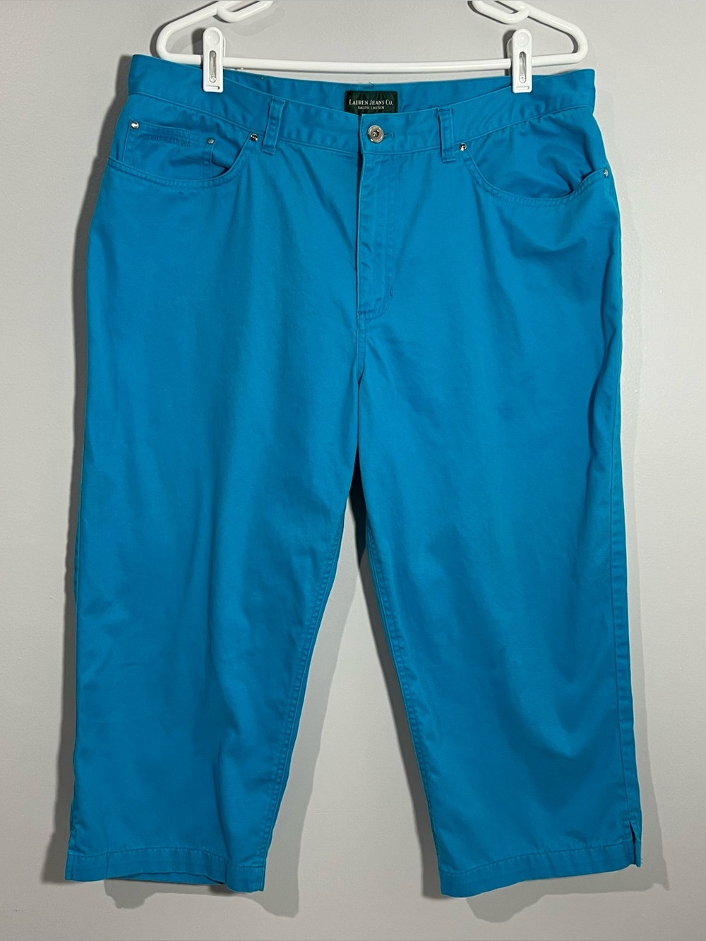 Lauren Ralph Lauren Blue Capri Pants Women’s Size 16